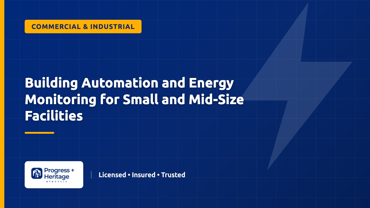 Building Automation and Energy Monitoring for Small and Mid-Size Facilities