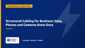 Structured Cabling for Business: Data, Phones and Cameras Done Once